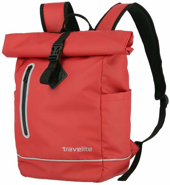 Travelite Basics Roll-Up Backpack (96314) red