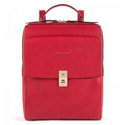 Piquadro Dafne Laptop Backpack red