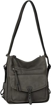 Francisca, Hobo Bag/backpack, Dark Grey (8777 71)