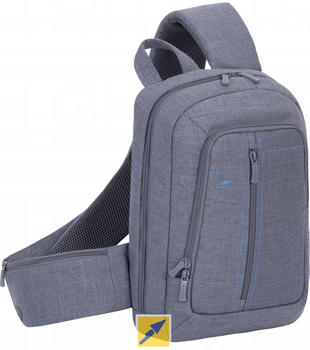 Rivacase 7529 Laptop Sling Backpack 13.3" grey