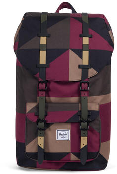 Herschel Little America Backpack windsor wine/frontier geo