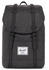 Herschel Retreat Backpack (2021) black crosshatch/black rubber