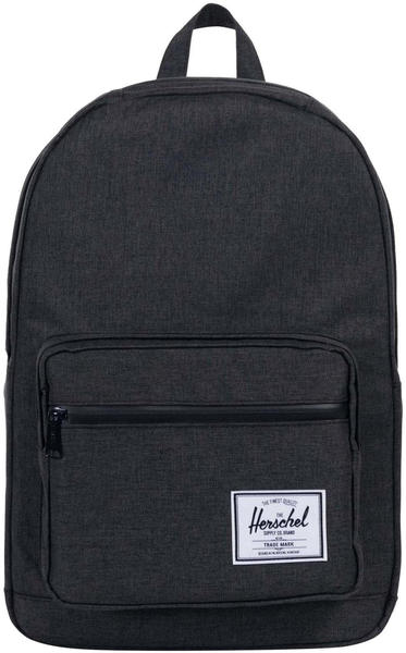 Herschel Pop Quiz Backpack black crosshatch/black rubber
