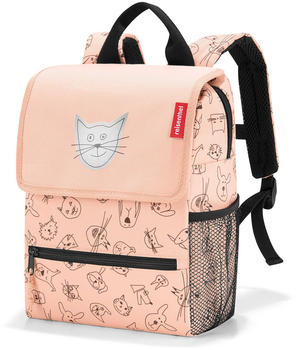 Reisenthel Backpack Kids cats and dogs rose