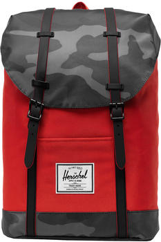 Herschel Retreat Backpack (2021) fiery red/night camo