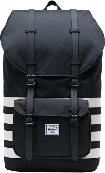 Herschel Little America Backpack (2021) black/birch stripe