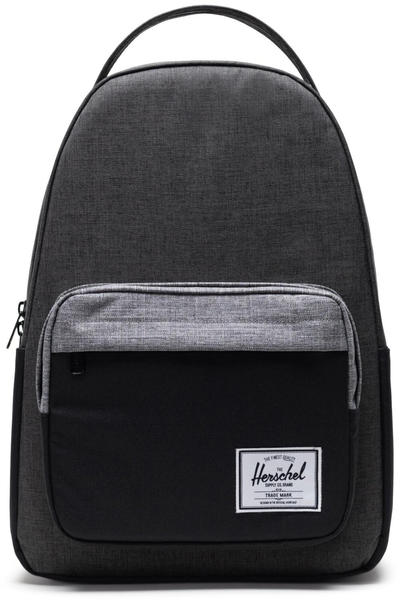 Herschel Miller Backpack black crosshatch/black raven