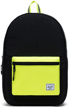 Herschel Settlement Backpack (2021/22) black enzyme ripstop/black/safety yellow