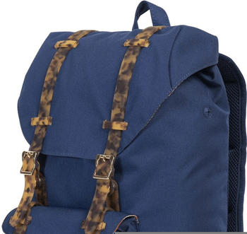 Herschel Little America Mid-Volume Backpack twilight blue/tortoise shell rubber