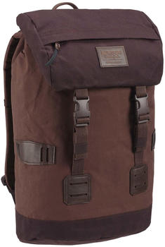 Burton Tinder Pack (2019) cocoa brown waxed canvas