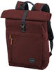 Travelite Rucksack Basics Rollup, bordeaux, Laptopfach, Polyester, 35L, 60cm
