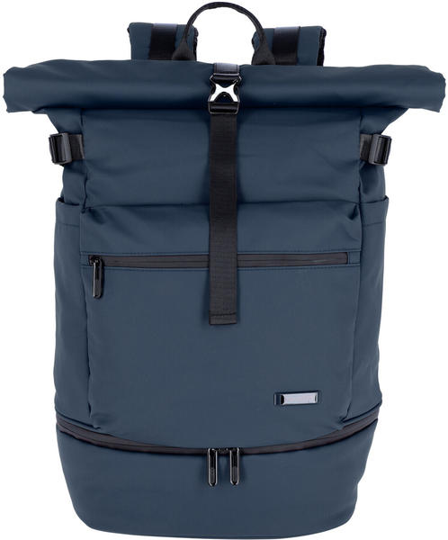 Travelite Basics Rollup Backpack (96342) marine