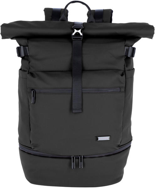 Travelite Basics Rollup Backpack (96342) black Test ❤️ Testbericht.de April  2022