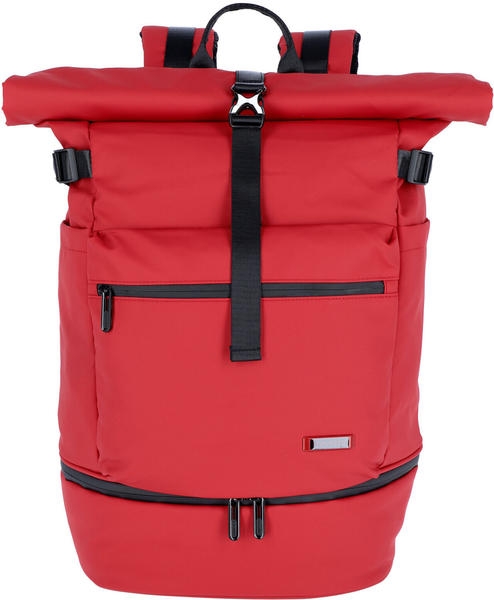 Travelite Basics Rollup Backpack (96342) red