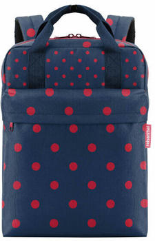 Reisenthel allday backpack M mixed dots red