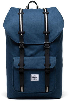 Herschel Little America Backpack (2022) ensign blue crosshatch