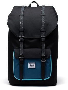 Herschel Little America Backpack (2022) black/blue ashes/blue curacao