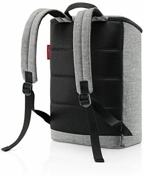 Reisenthel overnighter-backpack M twist silver – Reisenthel overnighter-backpack M twist silver: Der perfekte Begleiter für die Stadt