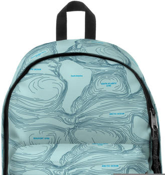 Eastpak Out Of Office (2021) map turquoise