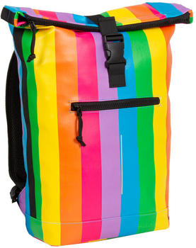 New Rebels Mart Roll-Top Backpack Large II rainbow
