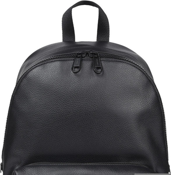 Calvin Klein Recycled Faux Leather Backpack ck black
