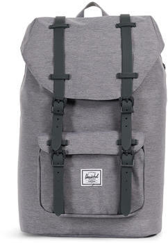 Herschel Little America Backpack Mid-Volume mid grey crosshatch