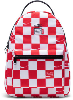 Herschel Nova Backpack Mid-Volume red/white checkerboard