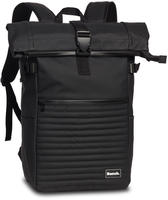 Bench Rucksack Hydro Rolltop Quilted 24l schwarz 64188-0100
