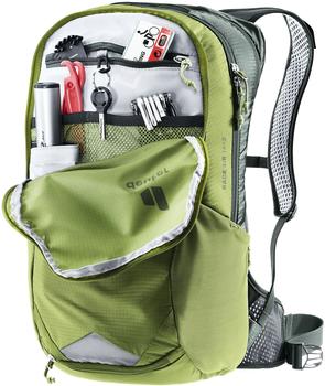 Deuter Race Air 10 (2023) meadow/ivy – Komfort und Tragesystem des Deuter Race Air 10