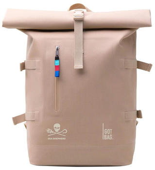 GOT BAG GmbH GOT BAG Rolltop Backpack sea shepherd warm sand