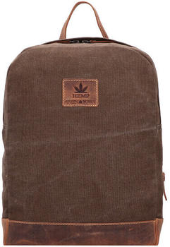 Greenburry Vintage Hemp Backpack olive (5922-30)