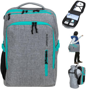 Elephant Fly Legends&sup2; Cabin Baggage grey/turquoise