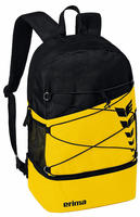 Erima 7232321, Erima SIX WINGS Rucksack (7232321) gelb/schwarz