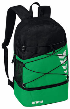 Erima Six Wings Backpack emerald/black