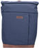 Greenburry Recycled PET Canberra Backpack coral blue (7022-27)