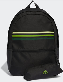 Adidas Classic Horizontal 3 Strips black/pulse lime