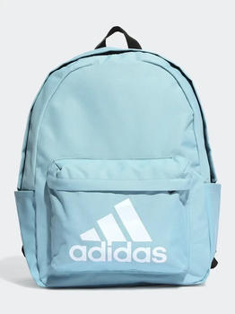 Adidas Classic Badge of Sport Backpack preloved blue/white
