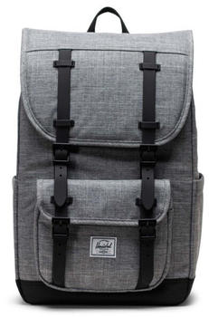 Herschel Little America Backpack Mid-Volume (11391) raven crosshatch