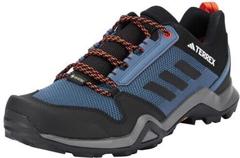Adidas Terrex AX3 Gore-TEX Hiking Sneaker Wonder Steel core Black semi Impact orange