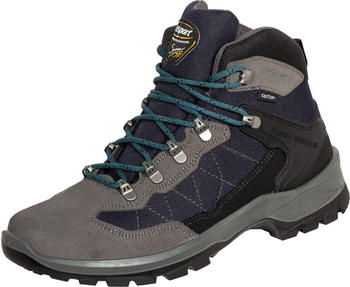 Grisport Wanderschuh Schnürstiefel anthrazit Gritex blau