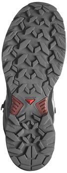 Salomon X Ultra 360 Mid Gore-Tex (L47447800) pewter/black/burnt henna – Rutschhemmende Contagrip-Sohle für Wald und steinige Wege