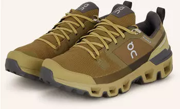 On Cloudwander Waterproof Damen Wanderschuhe braun