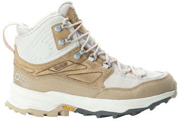 Jack Wolfskin Cyrox Texapore Mid Wanderschuhe beige wei&szlig;