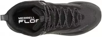 Merrell Moab Speed 2 Mid GORE-TEX black – Gore-Tex hält Nässe zuverlässig ab