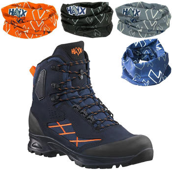 Haix SCOUT 3 0 GTX navy-orange Wanderschuhe