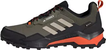 Adidas Terrex AX4 Gore-TEX Wanderschuhe olive strata wonder beige core black