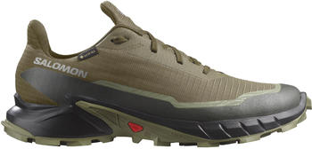 Salomon Alphacross GTX Schuhe gr&uuml;n olive GORE-TEX 473103