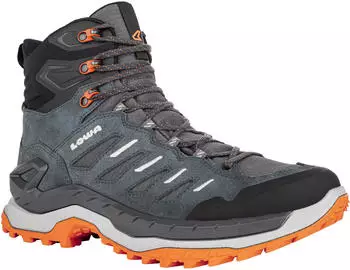 Lowa Innovo GTX Mid smoke green/flame – Lowa Innovo GTX Mid smoke green/flame - Robuster Begleiter für anspruchsvolle Touren