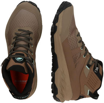 Mammut Sertig II Mid GTX Women dark sand/black – Dreifache Dämpfung für ermüdungsfreie Kilometer