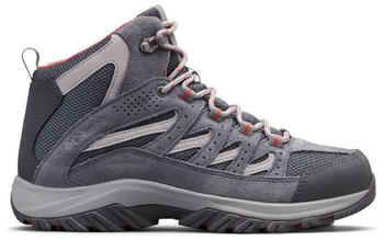 Columbia Crestwood Mid Waterproof Women (2099861) graphite/daredevil